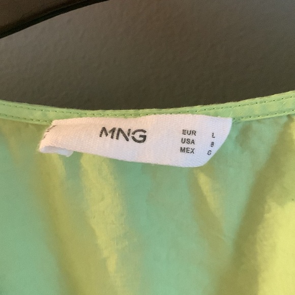 Mango cutout green maxi dress - Picture 3 of 7